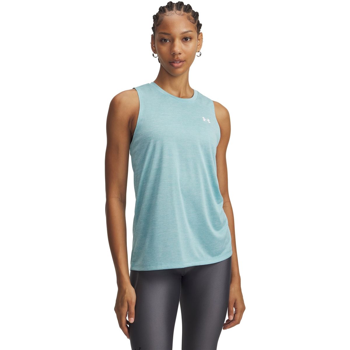 Under Armour Tech Tank Twist blue white (425) XL 1383656-425-XL