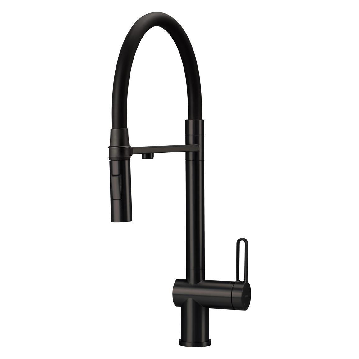 Deante Küchenarmatur mit Wasserfilteranschluss mit flexiblem Auslauf (BRM_N75M)
