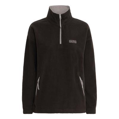 Troyer OXMO "Troyer OXMatsine", Damen, Gr. XS, schwarz (true schwarz), Obermaterial: 100% Polyester PES., Pullover Troyer