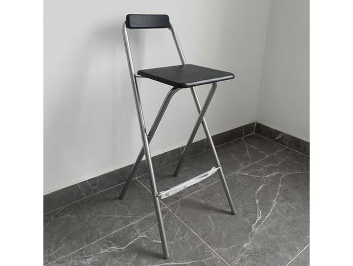 ZVfsdgSDFG Klapp-Trittleiter, Klapphocker mit Fußstütze, kein Aufbau erforderlich(Style D,60cm)