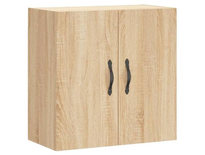 KLGBNCVE Wandschrank Sonoma-Eiche 60x31x60 cm Holzwerkstoff Wandmontage,Stauraum,Dekoablage,Holzwerkstoff,Sonoma-Eiche,glatte Oberfläche,feuchtigkeitsresistent