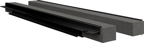 Rittal VX 8618.812 Kabeleinführungsleiste Aluminium 4St.