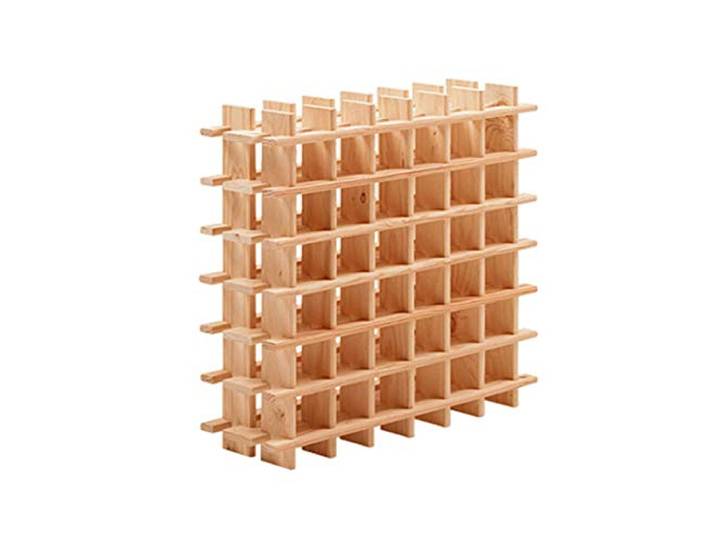 Porte-bouteilles en bois avec 36 compartiments modèle Rioja