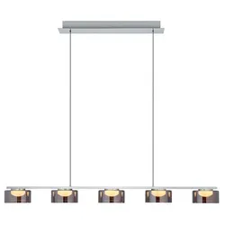 Hell LED-Pendelleuchte Dune Alu, Eisen, Stahl & Metall