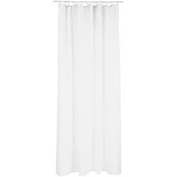 Duschvorhang - Polyester - Weiß - 180X200Cm