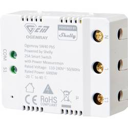 Shelly Ogemray smarter Relaisschalter 25 A Schalt-Messaktor Bluetooth, Wi-Fi Shelly_PbS_SW40