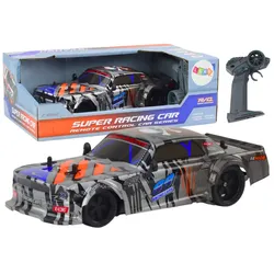 Ferngesteuerter Sportwagen RC 1:18 Grau