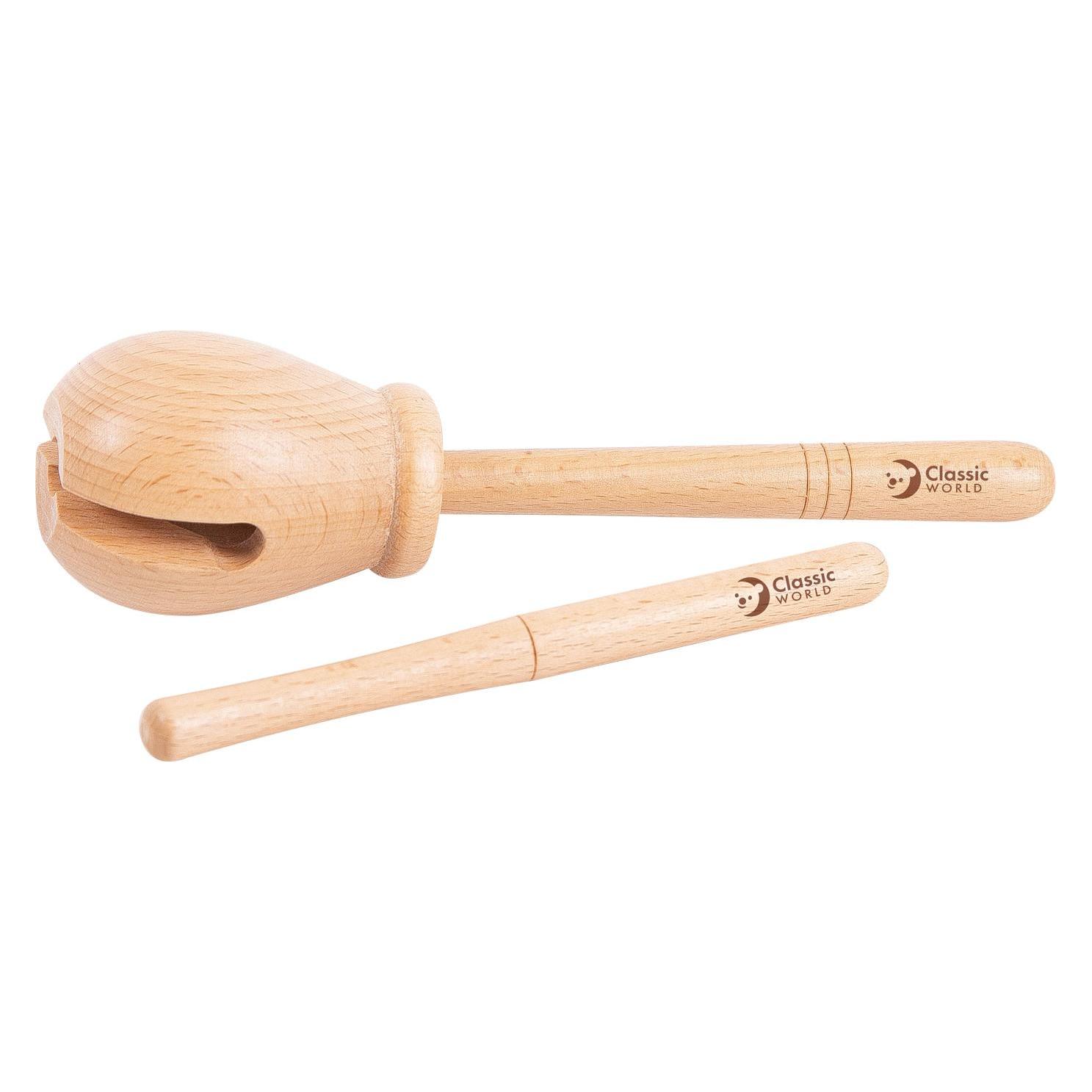 Classic World Wooden Block Percussion, 2dlg. (Perkussion) (36687122)
