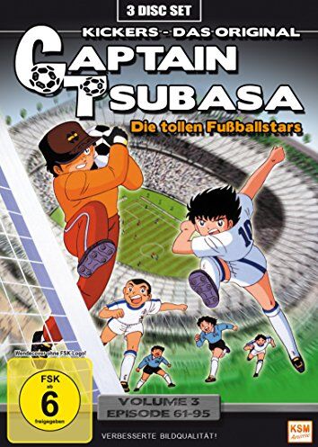Hiroyoshi Mitsunobu - Captain Tsubasa Vol. 3 - Episode 61-95 [3 DVDs] - Preis vom 30.09.2026 22:30:23 h