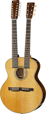 Martin Guitar Grand J-28E Double Neck Naturel