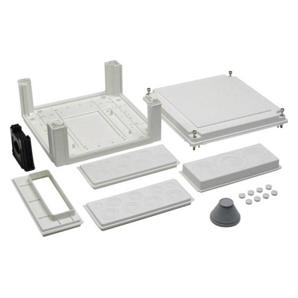 Hager Kabelanschlusskasten univers U84LU 324x307x149 IP54 SKII unten leer (U84LU)