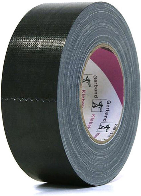 Gaffer Tape Gerband 250 Schwarz - Gewebe-Klebeband/panzertape