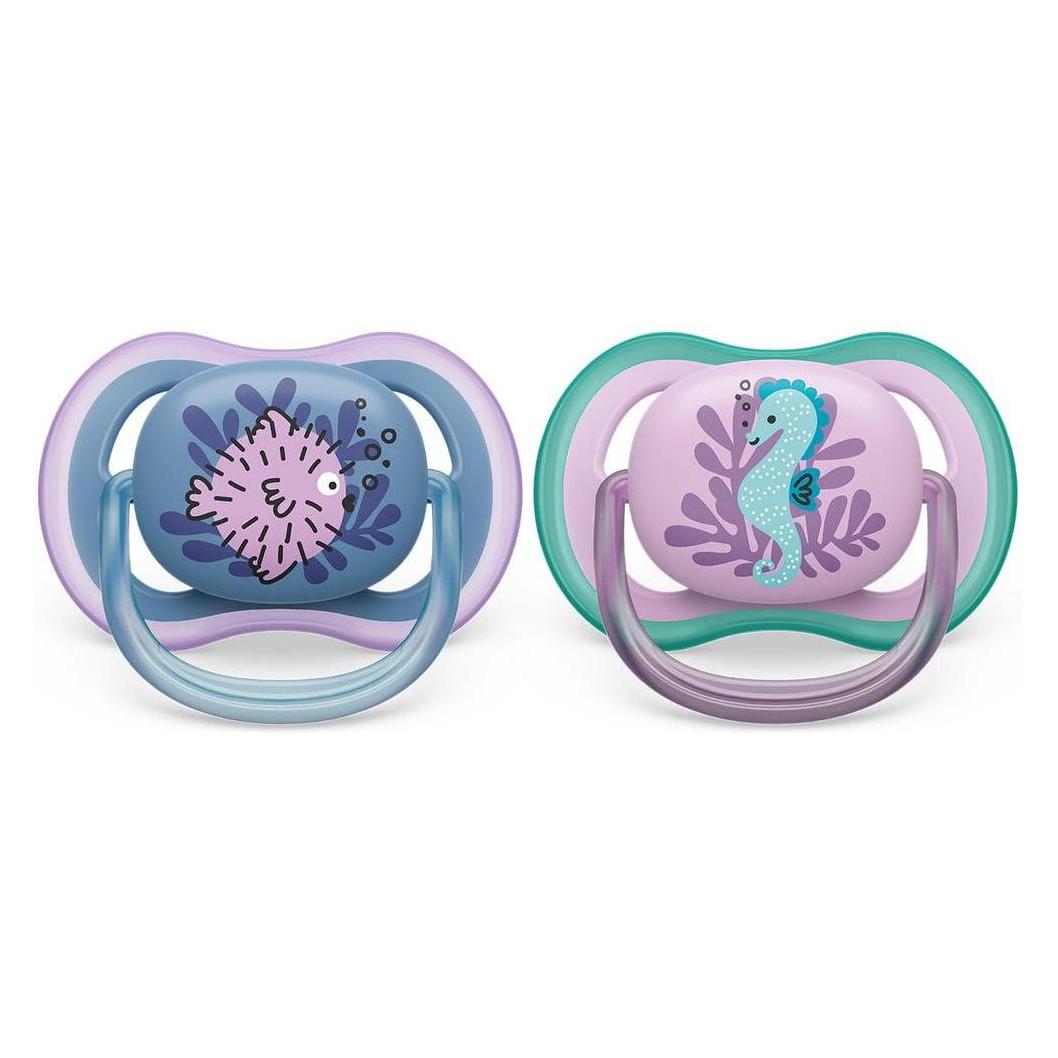 Philips Avent SCF085/61 Ultra Air 6-18 pacifier Sea (44780319)