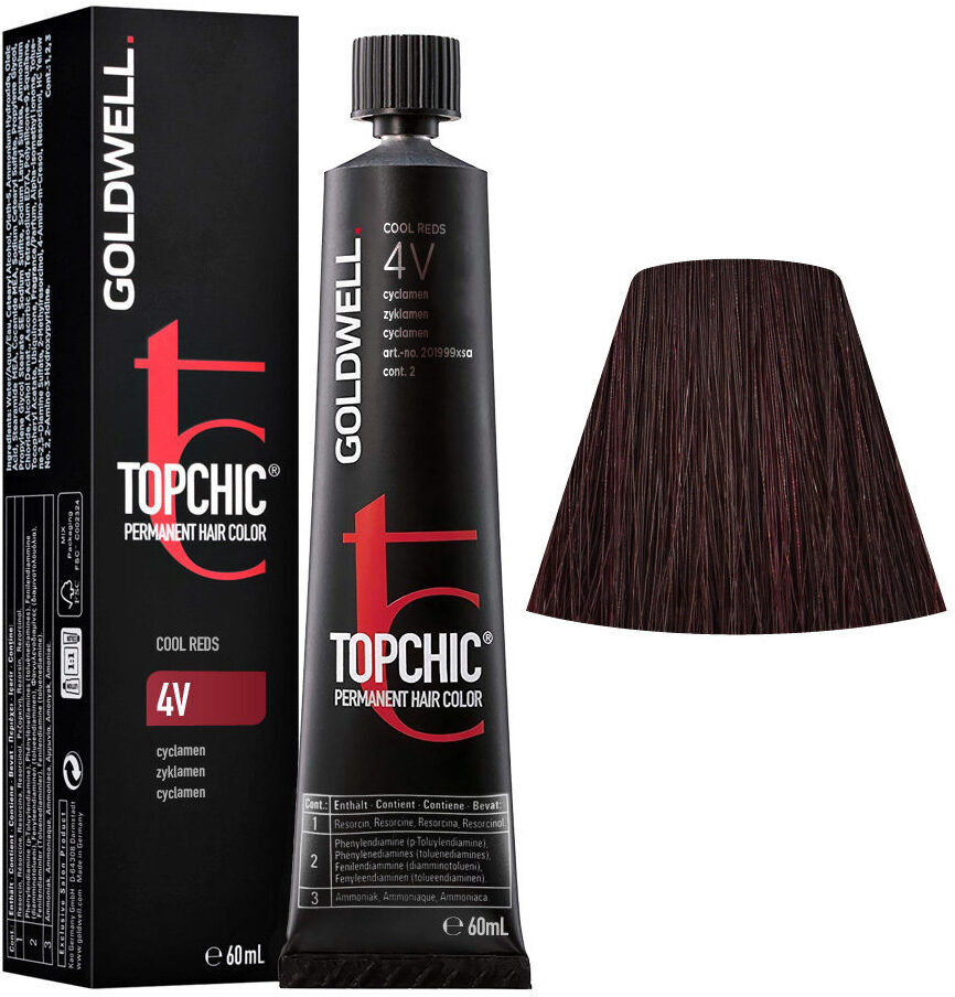Goldwell Topchic The Reds Permanente Haarfarbe 60 ml 4V