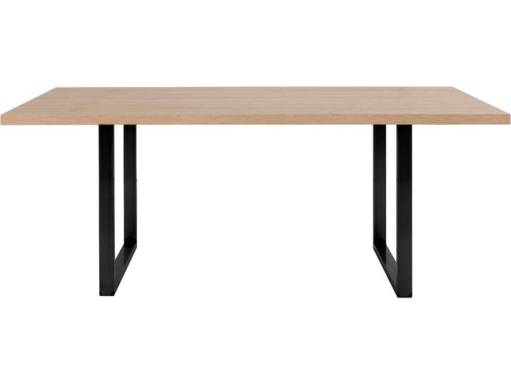 Esstisch FORTE, braun (artisan eiche, schwarz), B:180cm H:74,1cm T:90cm, Tische, Esstisch, Breite 180 cm