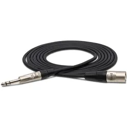 Hosa HSX-003 Pro-Serie Verbindungskabel TRS auf XLR3M, 0,9 m