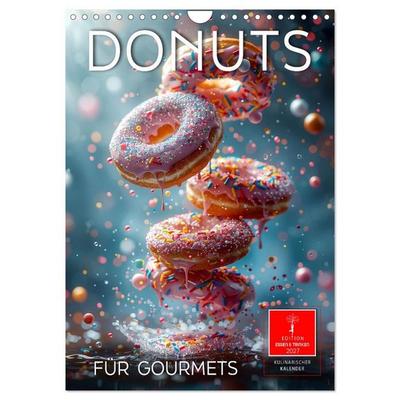 Donuts für Gourmets (Wandkalender 2027 DIN A4 hoch), CALVENDO Monatskalender