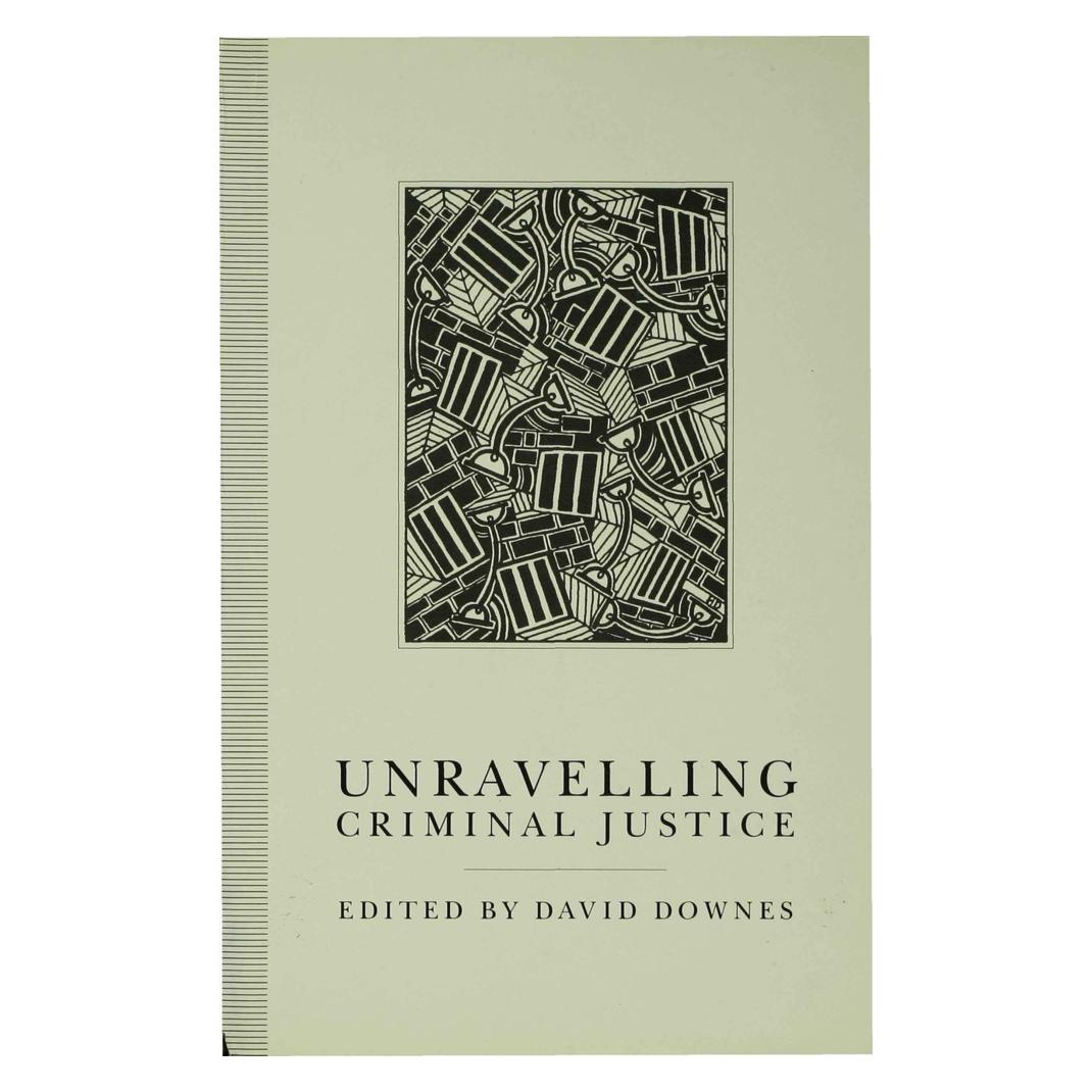 Springer Unravelling Criminal Justice (Englisch, Softcover, David Downes) (55615388)