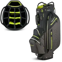 Big Max Aqua Tour 4 Cartbag dunkelgrau/lime