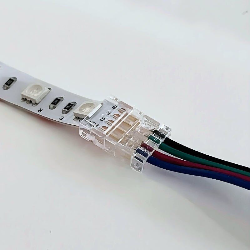 Silamp Connecteur Simple pour Ruban LED RGB 10mm IP20
