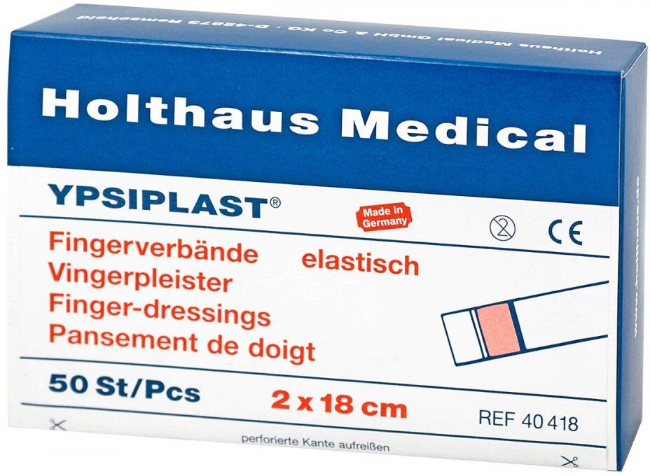 Fingerverband Ypsiplast 2x18 cm elastisch haut