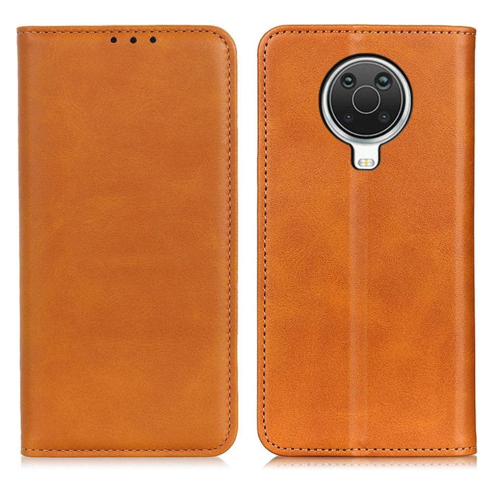 Cover-Discount Nokia G10 / G20 - Stand Flip Case Hülle hellbraun (Nokia G10, Nokia G20) (104702362C)