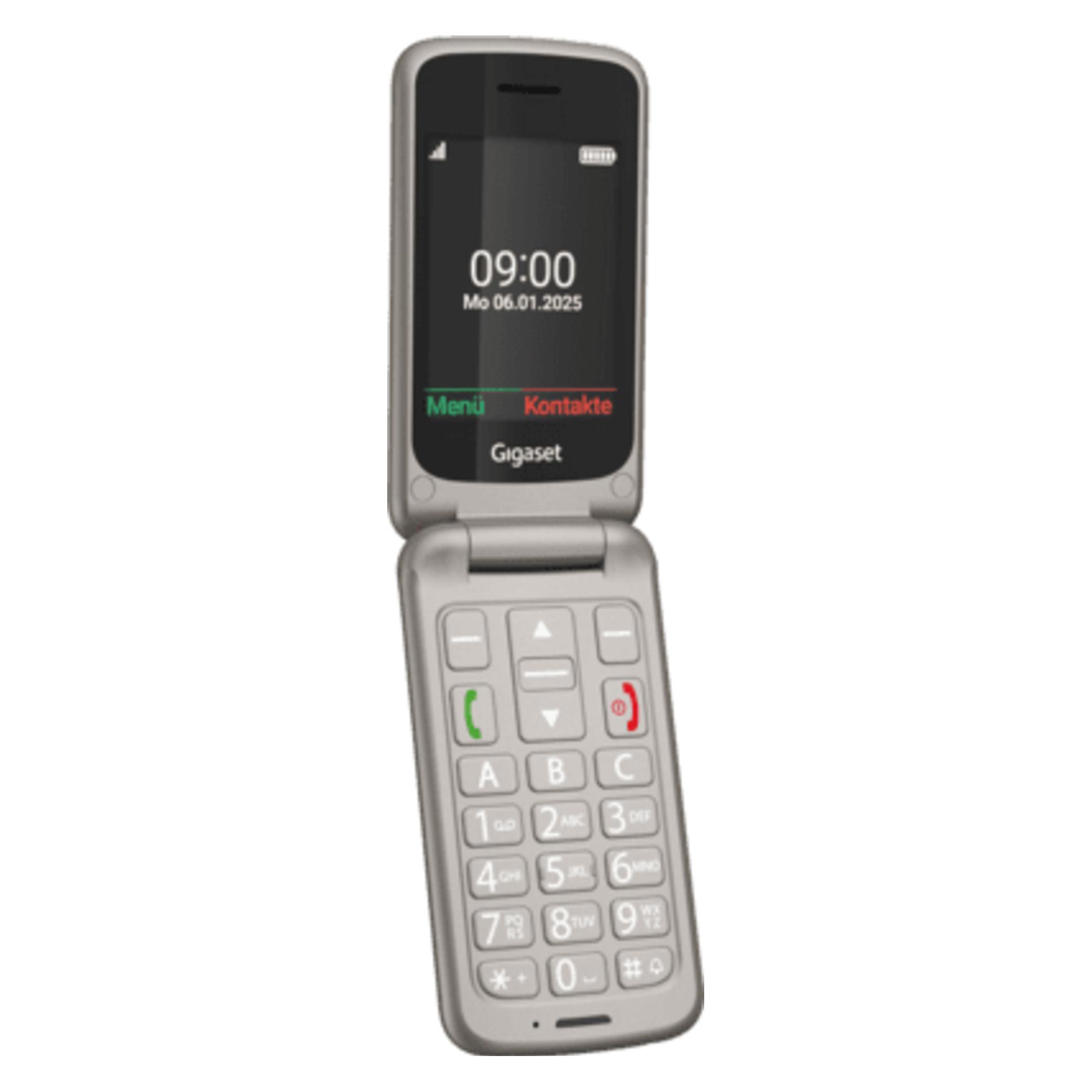 Gigaset GL595 silver (2.80", 0.30 Mpx) (S30853-H1231-R102)