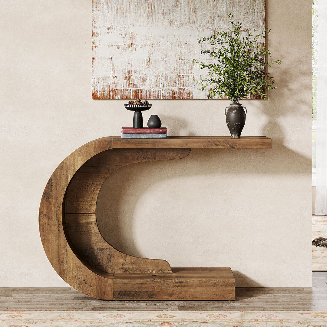 Blue Elephant 110cm Console Table Brown 75cm H X 110cm W X 35cm D