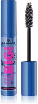 Essence Get BIG! Lashes rímel à prova d'água para dar volume tom 01 Black 12 ml. Get BIG! Lashes