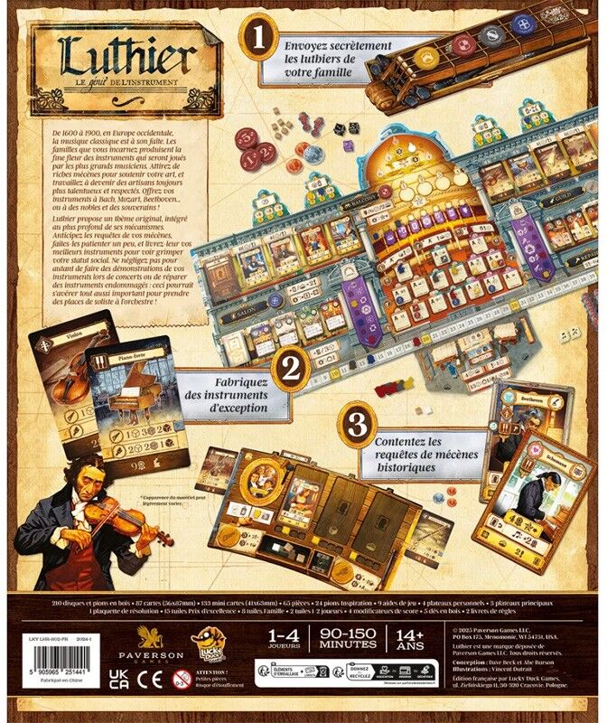 Lucky Duck Games LUTHIER