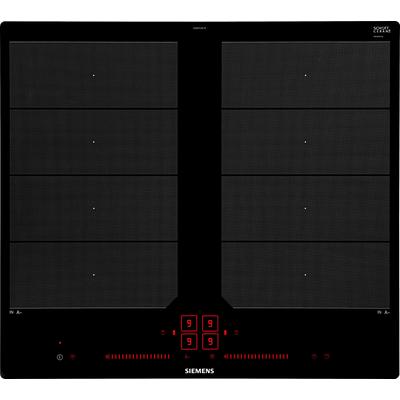 SIEMENS Flex-Induktions-Kochfeld, schwarz, B:57,2cm H:5,6cm T:51,2cm, Kochfelder, Flexible varioInduktion & intelligente, anpassbare flexZonen