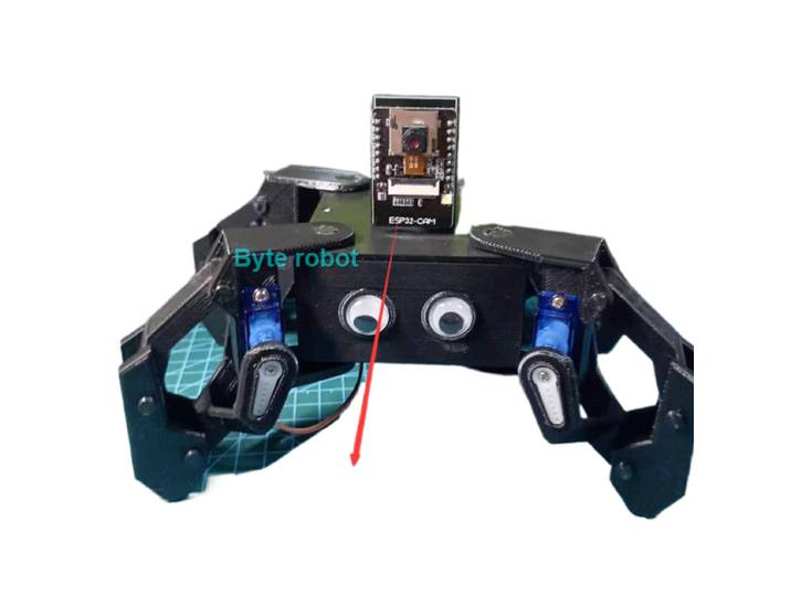 SG90 Robot vidéo araignée avec caméra vidéo pour Robot Arduino Kit de bricolage ESP32-CAM Robot ESP8266 Kit Programmable à Code Open Source