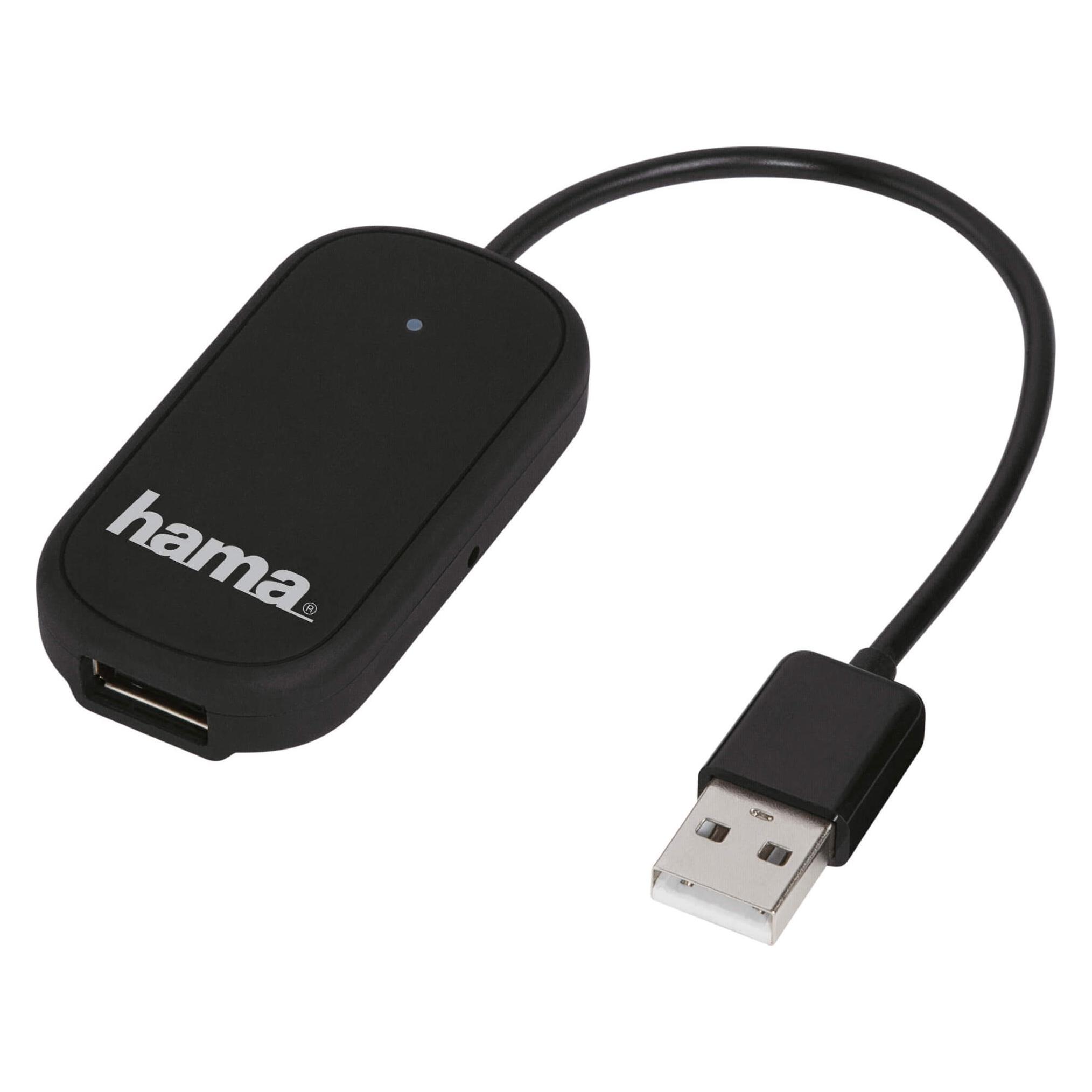 Hama Basic Wi-Fi Data Reader - Netzwerkmedien-Streaming-Adapter - USB2.0 - 802,11b, 802,11g, 802,11 (USB 2.0) (00119450)