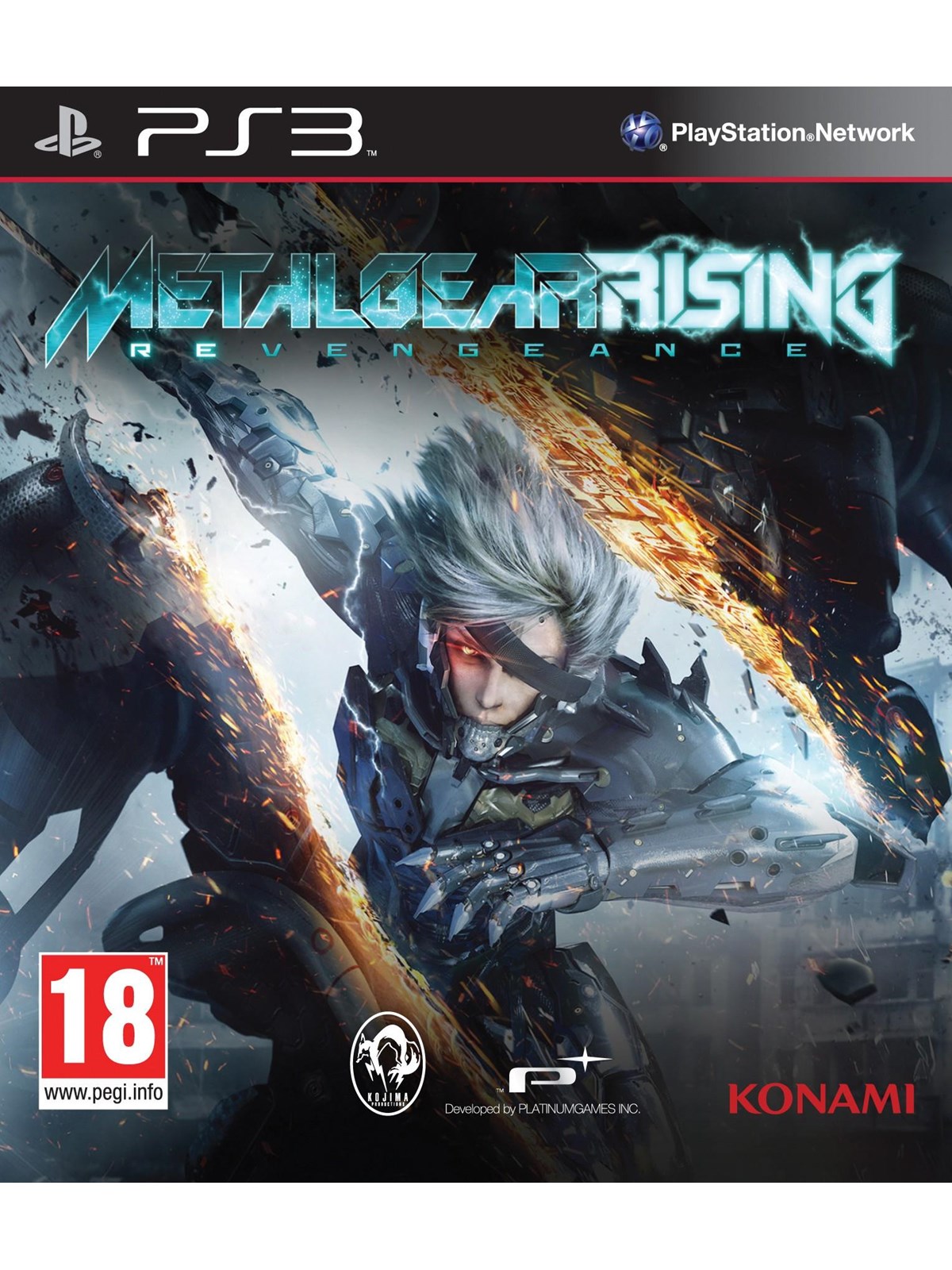 Metal Gear Rising: Revengeance - Sony PlayStation 3 - Action - PEGI 18
