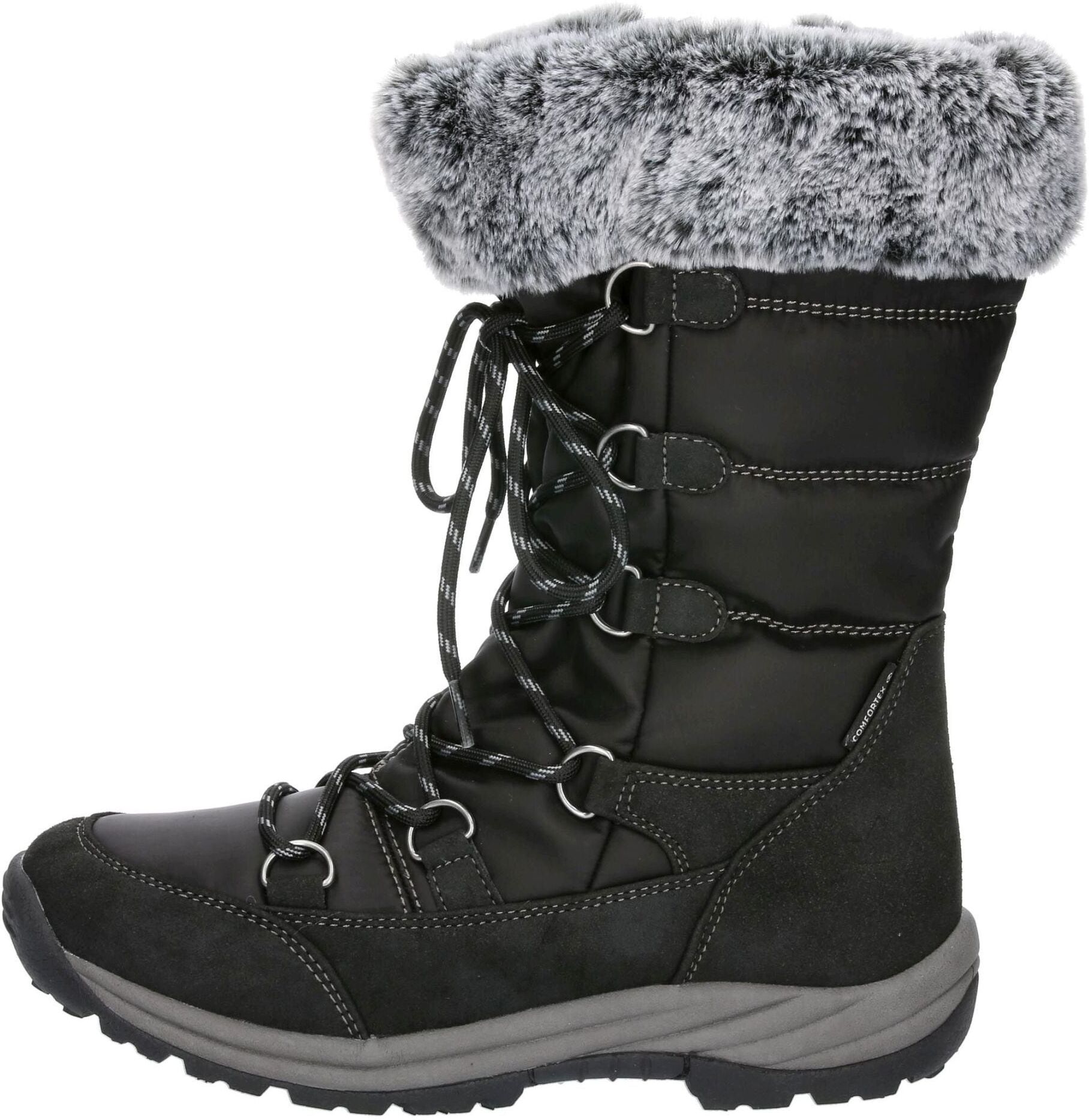 Winterstiefel LICO "Winterboot Julia", Mädchen, Gr. 33, schwarz, Synthetik, Schuhe Winterstiefel schwarz 33