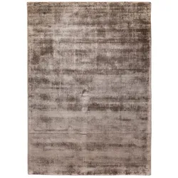 Webteppich Milano 170 x 235 cm Viskose Grau