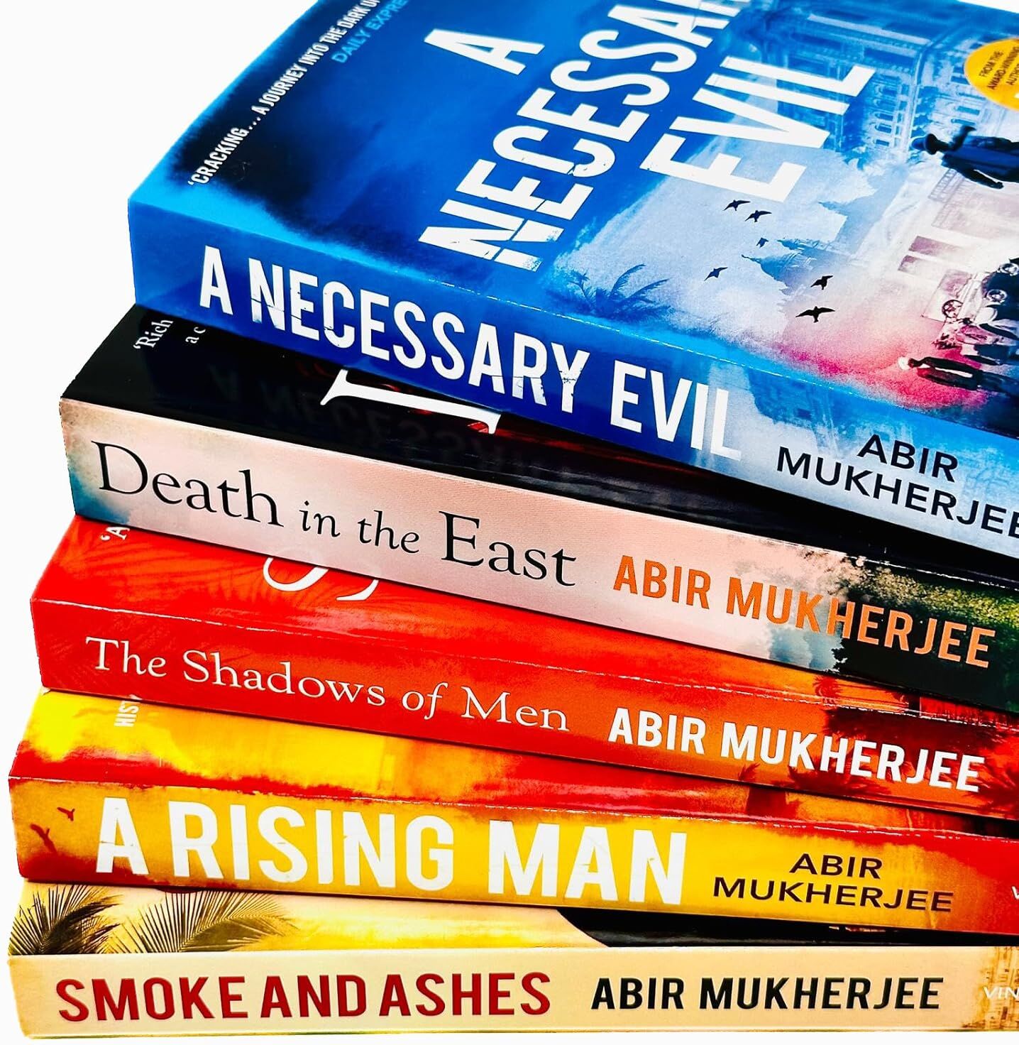 Vintage Wyndham and Banerjee 5 Books Collection Set by Abir Mukherjee – Historical Crime Mystery Collection
