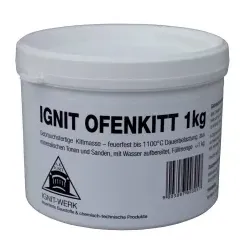 Ignit-Ofenkitt Kittmasse 1kg