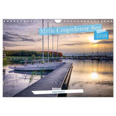 Mein Cospudener See (Wandkalender 2026 DIN A4 quer), CALVENDO Monatskalender