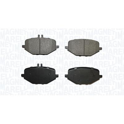 MAGNETI MARELLI Bremsbelagsatz, Scheibenbremse 363916061258 für Mercedes