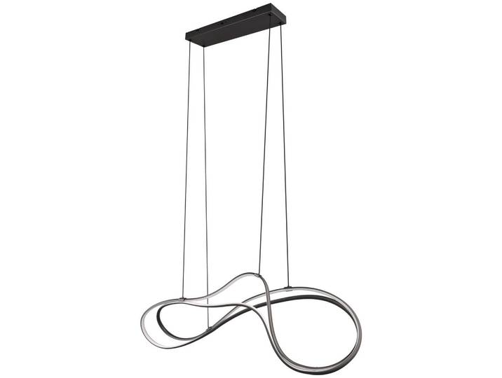 Trio Leuchten Led-Hängeleuchte, Schwarz, Metall, 24x150x113 cm, Lampen & Leuchten, Innenbeleuchtung, Hängelampen, Pendelleuchte