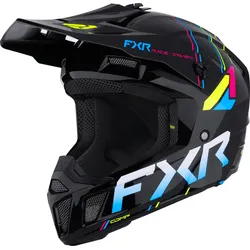 FXR Clutch Jugend Motocross Helm XL