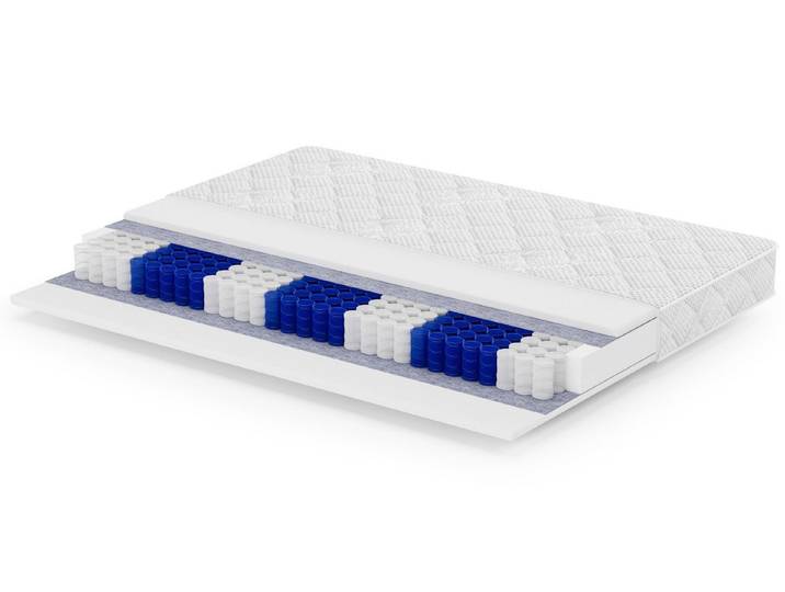 Taschenfederkernmatratze MEDIRO FORM H2 7-Zonen-Federkernmatratze, Beautysofa, 20 cm hoch, (ergonomisch, atmungsaktiv, hygienisch & komfortabel)