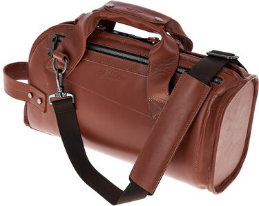 MG Leather Work Gigbag 1 Cornet, Brown Braun