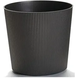 Euro3plast, Blumentopf, Blumentopf Fyre Ø 40 cm anthrazit Greener, mit Rollen (40 x 39 cm)
