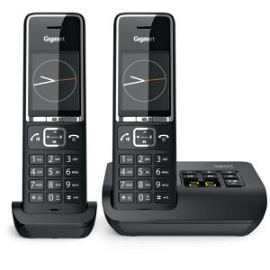 Gigaset COMFORT 550A Duo Telefon, schnurlos, mit Anrufbeantworter