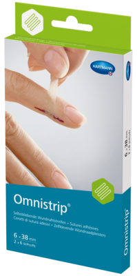 PAUL HARTMANN AG OMNISTRIP Wundnahtstreifen 6x38 mm 2 St 11126359
