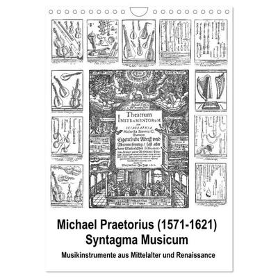 Michael Praetorius Syntagma Musicum (Wandkalender 2027 DIN A4 hoch), CALVENDO Monatskalender