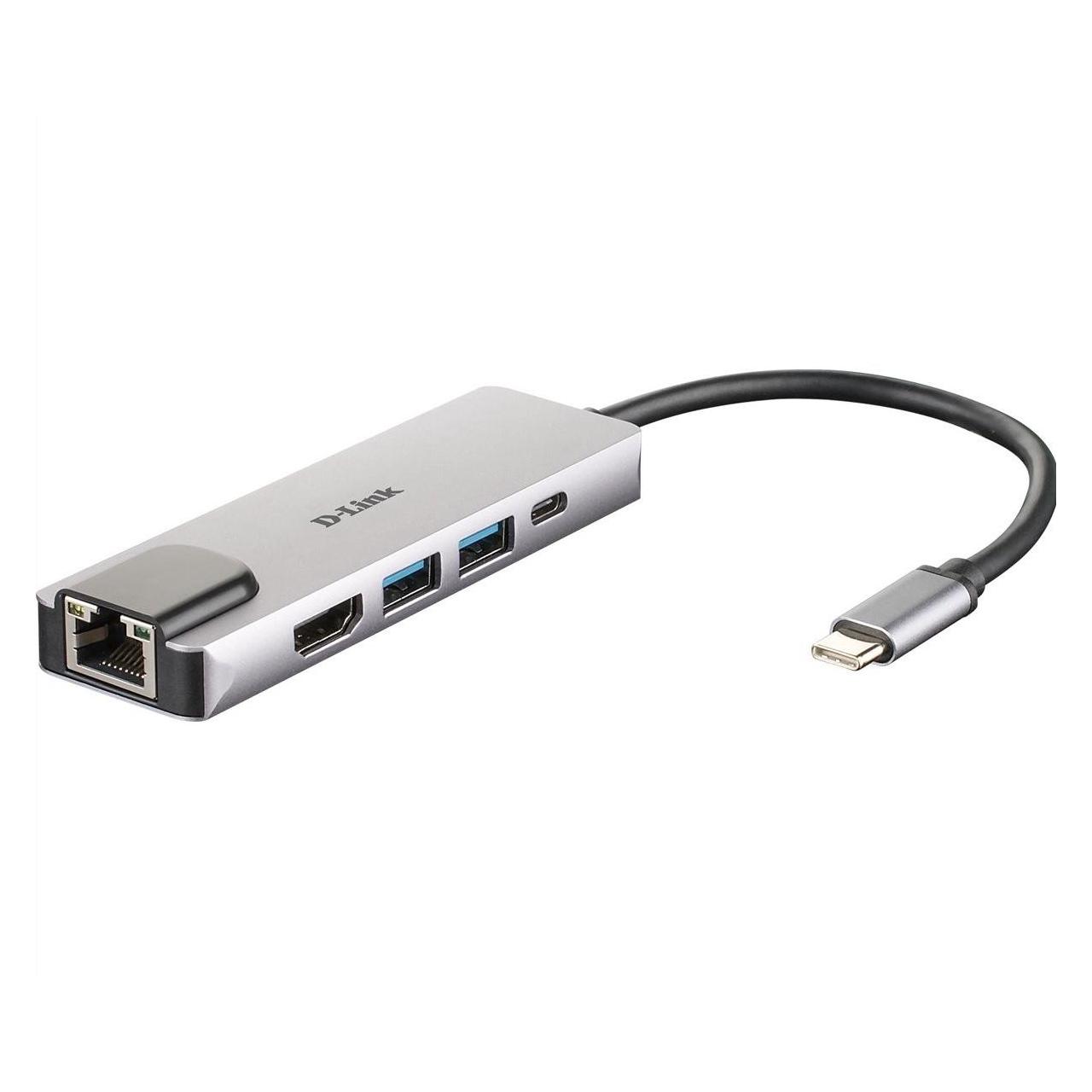 D-Link DUB-M520 (USB-C, 5 Ports) (DUB-M520)