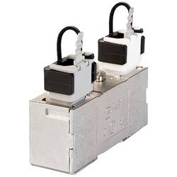 Metz Connect RJ45 Netzwerk Adapter CAT 7a [1x RJ45-Buchse - 1x RJ45-Buchse] 0 mm Silber 130863-06-E